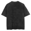 Men's T-Shirts Men Japan Anime Printed Hip Hop Streetwear Short Sleeve Washed ees Ripped Harajuku S-3XL Oversize 230131