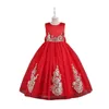 2023 Симпатичные платья для цветочниц v Шеча кружевные бисера 3d цветочные девчонки.