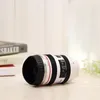 컵 케이커 렌즈 카메라 컵 커피 차 티 스테인리스 스틸 진공 플라스크