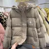 2023 Womens Casual Mate Down Coat Outwear Jacket Hood Moda Donna Giacca a vento Cappotti Casual Vogue trend Femme Winter Parka