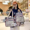 Zaino Donna Borsa a tracolla antifurto Laptop Grande capacità College Cute Girls Schoolbags Casual Men Zaini da viaggio