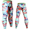 Roupa térmica masculina Homens de calças de fundo longas Johns Bottoms apertado Male ou outono fitness de fitness rápido Legging seco