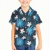 Camisas casuais masculinas para crianças, meninos, tribais, polinésios, Totem, Totem, tatuagens, estampas Tonga, moda, camisas para bebês, roupas soltas para crianças, primavera, outono.