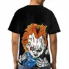 T-shirts pour hommes Doll Cult Of Chucky The Ghost Toy Terrorist Style Polyester TShirt Top Quality Hip Hop Thin Shirt Short Sleeve