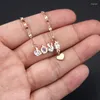 Kedjor trendiga lyxiga kristallsten charms för halsband kvinnors hänge manliga choker halsband bröllop man smycken 2023