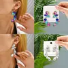 Dangle Oorbellen Charm Kleurrijke Y2k Crystal Drop Earring Boho Luxe Ontwerp Ongebruikelijke Pageant Voor Vrouwen Sieraden Accessoires Cadeau