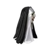 Maschere Maschere per feste Horror Ghostface Suora Maschera Cosplay Spaventoso Urlo Trucco Festa in costume di Halloween Copricapo in lattice Thriller Smorfia Stregata