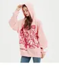 Herrtröjor rosa hoodie tröja rolig tecknad grafisk höst harajuku anime hooded pullover hip hop hipster