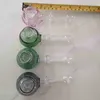 Latest Color Glass Smoking Tobacco hand Pipe 13cm Length One Hitter cigarette filters herbal oil Burners pipes Bowl Tool Accessories