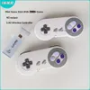 Manettes de jeu Joysticks Mini TV Console vidéo Manette sans fil 4K 2900 plus Jeux Compatible Retro pour SFC SNES Dual Gamepads 230731