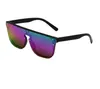 Blomslins solglasögon med brevdesigner Brand Sun Glasses Women Män unisex resande solglasögon Black Grey Beach Adumbral 2330