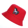 Wide Brim Hats Bucket Foldable Hat Men Women Sun Cap Summer Horse Embroidery Bob Panama Outdoor Casual Sports Fisherman Male 230801