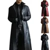 Men's Jackets Windbreak Hip Hop Streetwear Biker Jacket Coat Korean Male Leather Aesthetic Oversize Pu Track Clothing