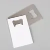 Wallet Size Stainless Steel Openers 4 Colors Credit Card Beer Bottle Opener Business Cards Bottle Openers SN4189