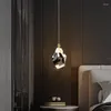 Lampada da parete Lampade a sospensione a led Soggiorno Camera da letto con luce di cristallo Piccole lampade Lampadario da pranzo Decorazione domestica moderna