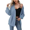 Frauen Pullover Herbst Einfarbig Lose Version Schließen Ärmel Lange Sommer Für Frauen Vorne Offen Strickjacke 3x