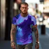 T-shirts pour hommes 2023 Sports Fitness T-shirt Ghost 3D Printing Street Fashion Casual Plus Size Tops