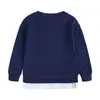 Clothing Sets In Stock Designer Kids Baby Boys Girls Sweater Suit Tops Pants Two-Piece Drop Delivery Maternity Dhns6