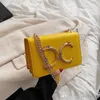 Designer Womens Bags Sac de messager à épaule unique Sac à aisselles Candy Color Fashion Petits sacs carrés