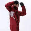男性用のリバーブランドの防水ジャケットを走る他のスポーツ用品スノーボードスーツジャンプスーツ男性スノーボードセット衣類2535 230801