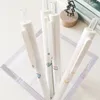 1 pc Hoogwaardige Onderwerp Druk Gel Pen 0.5mm Zwart Grote capaciteit Hervulbare Refill School Kantoorbenodigdheden