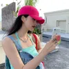 Bollmössor Fashion Vacation Travel utomhus baseball rose röda hattar för kvinnor sommarstrand sol 2023 casual hatt