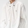 Camicie casual da uomo SYUHGFA Wear Camicia singola manica lunga primavera Moda coreana 2023 Tinta unita Darkwear Top uomo