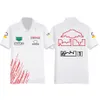 2022 F1 T-shirt Formula 1 Racing Polo Shirt Motorsport Team Uniform Oversized T-shirts Fashion Harajuku Mens Womens F13111