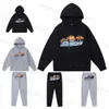 5A New Men's Trapstar tracksuits embroidery shooter warm women Y2k hoodies Designer long sleeve hoody pullover with pants zipper up trousers Size S-XL