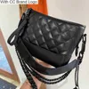 CC Cross Body Luxury Dark Classic Women Designer Sac Trend Crossbody Matelasse Calfskin Mandted Handted Handted Classic Carte Holder Fanny Pack Pack Black Hardware Coin Purse