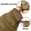 Guantes de ciclismo Guantes tácticos al aire libre Entrenamiento militar Ejército Escalada deportiva Tiro Caza Equitación Ciclismo Dedo completo Mitones antideslizantes 230801