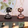 Tools Workshop 1 12 Dollhouse Mini Simulation Stage LED Radium Spotlight Table Lamp Wall Light Model Bedroom Decor Dollhouse Decoration 230731