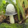 Decorações de jardim estatueta de cogumelo decorativa miniatura realista colorfast alta simulação suprimentos de ornamento de fada