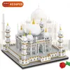 Blocos MOC 4036PCS Cidade Mini Tijolos Taj Mahal Famosa Arquitetura Micro Modelo Índia Construção Conjuntos Criativos Brinquedos para Crianças 230731