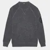 Men's Sweaters Exquisite Knitted Sweater Gray Luxury Coat Autumn And Winter Warm Top Versatile Fashion Pullover Slim Fit