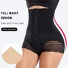 Vrouwen Shapers Sexy Kant Heup Lifter Tummy Controle Shapewear Panty Schede Buik Body Modellering Afslanken Ondergoed Hoge Taille Trainer Shaper