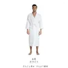 Men's Sleepwear Cotton Batrobe For Men Lon Tick Absorbent Terry Bat Robe Kimono Towel Solid Women Dressin Own