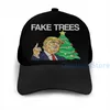 Cappellini da palla Fashion Fake Trees S Ugly Christmas Cappellino da basket Uomo Donna Stampa grafica Cappello unisex adulto nero