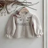 Cardigan 2023 Outono Inverno Roupas Crianças Menino Casaco De Malha Casual Bebê Tricô Cardigan Flor Suéter Criança Menina Algodão Tops Casaco J230801