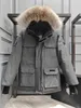 Canda Goose Kurtka Kanadyjska projektant Mens Down Womens Parkas Zima grube ciepłe płaszcze wiatroodporne litery streetwear przyczynowy odzież wierzchnia 6 q69m