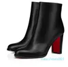 Women Short Booties Dress Ankle Boot Heels Luxury Heel Womens party shoes