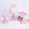 Dishes Plates Wrought Iron Cake Stand Home Party Dessert Display Wedding Decoration Birthday Tray Fruit 230731