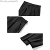 Pantalones de hombre TFETTERS 2023 nuevos pantalones casuales de verano hasta el tobillo para hombre ropa de trabajo ajustada de Color sólido para hombre ropa de moda recta Z230801