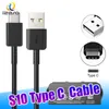 Cavo da USB a tipo C Cavi di ricarica rapida da 3 piedi 2A per telefoni Samsung Galaxy S10 S10E S10P EP-DG970BBE S9 S8 izeso