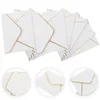 Emballage cadeau 24 pièces carte vierge décors de mariage enveloppes décoratives Portable Compact papier d'aluminium petite Invitation délicate