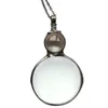 Chains Mother'S Day Gift Magnifying Glass Metal Pendant Necklace Simple And Fashionable Women'S 2023