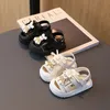 Sandały projektant mody Baby Boy Toeprotection Letnie buty Little Girl Dust Sneakerse Toddler Rozmiar 1625 230731