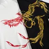 メンズパーカーフォール刺繍フェニックスカップルフード付きスウェットシャツナショナルタイドチャイニーズスタイルのプルオーバー服