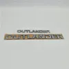 For Mitsubishi Outlander Front Bonnet Emblem Rear Trunk Tailgate Logo Symbol Decal2145