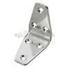 8PCS 6-Holes 4Holes Marine Boat Stainless Steel Corner Brace Joint Structural Right Angled Bracket Hinge268S